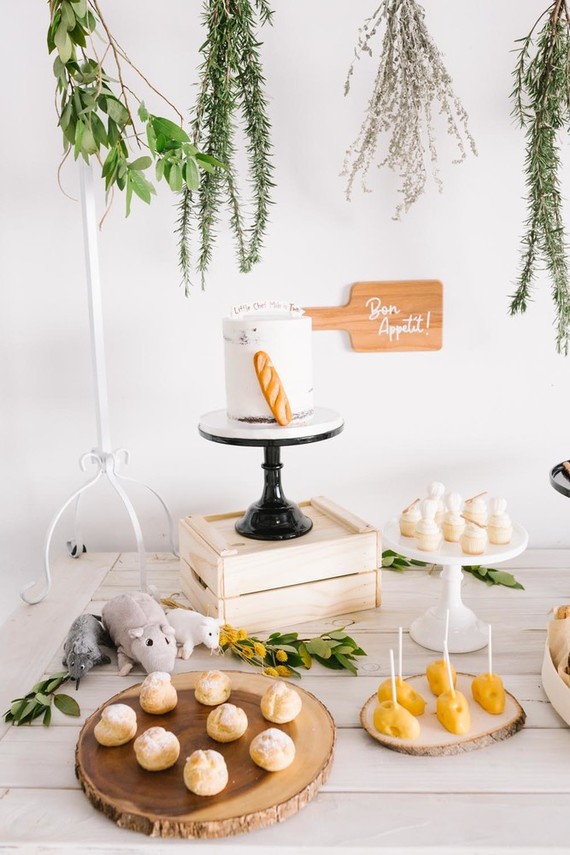 Ratatouille themed second birthday party