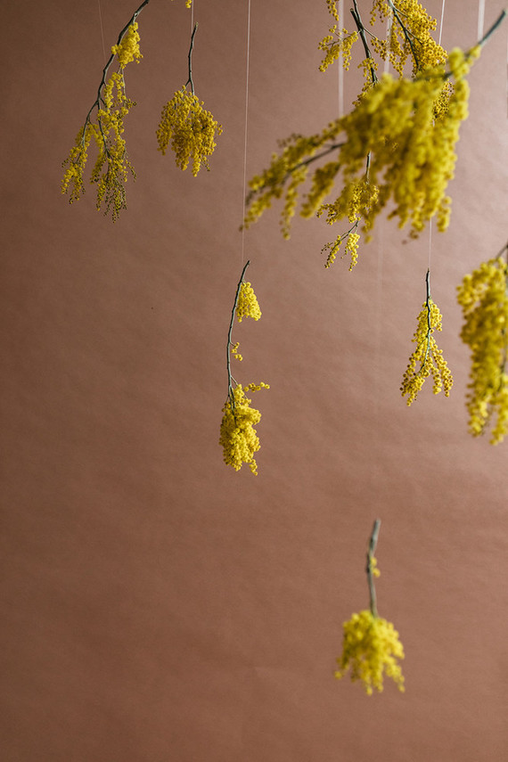 Modern mauve and yellow wedding palette and bridal inspo