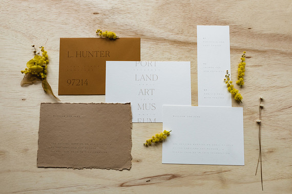 Modern mauve and yellow wedding palette and bridal inspo