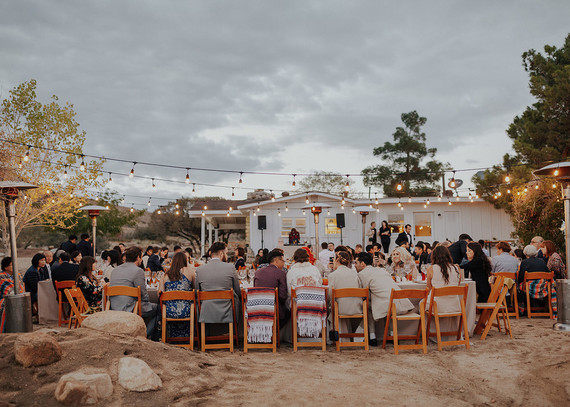 Folksy Joshua Tree wedding with the ultimate desert color palette