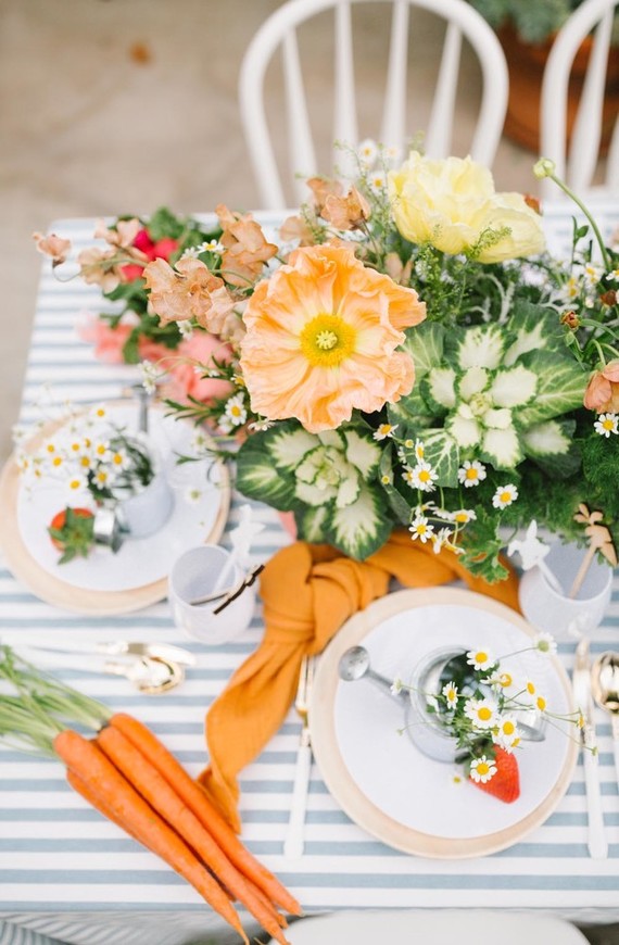 Peter Rabbit themed Easter brunch for kids