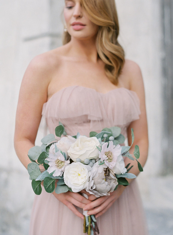 Blush bridesmaid dresses