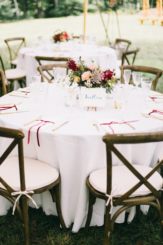 How to pull off an elegant backyard brunch wedding this fall Inspiration