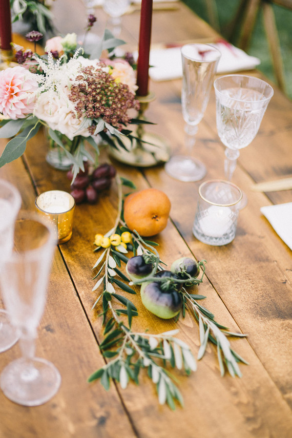 How to pull off an elegant backyard brunch wedding this fall Inspiration