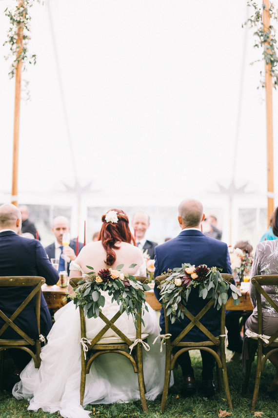 How to pull off an elegant backyard brunch wedding this fall