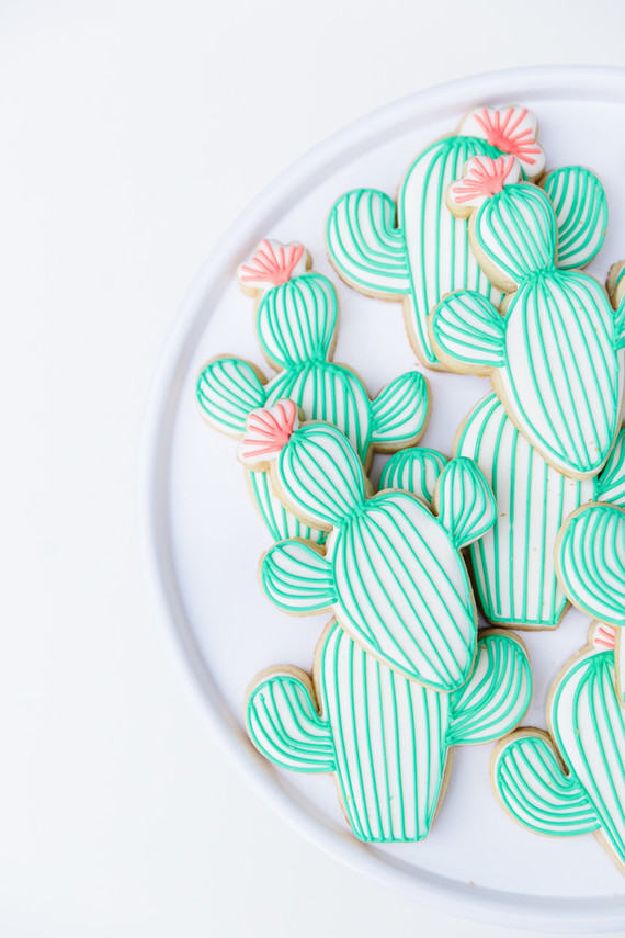 cactus cookies Inspiration