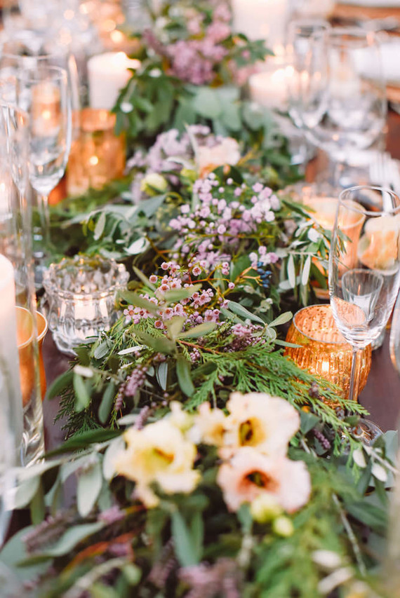 Romantic destination wedding at a pink Tuscan villa