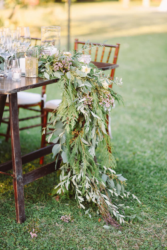 Romantic destination wedding at a pink Tuscan villa