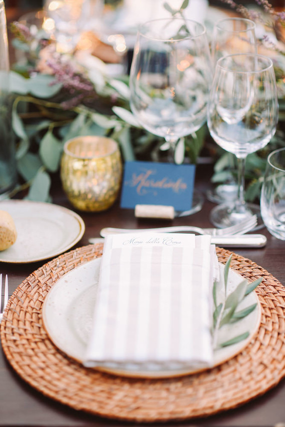 Romantic destination wedding at a pink Tuscan villa