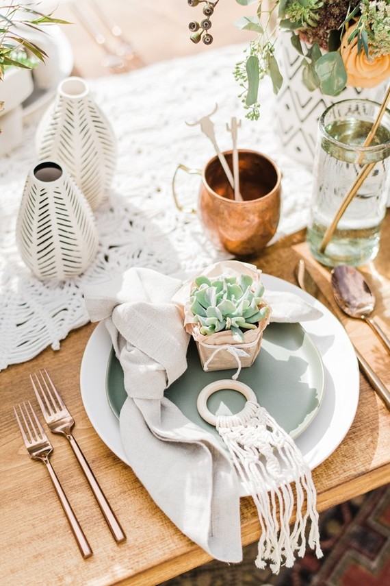 Boho Western boy's baby shower