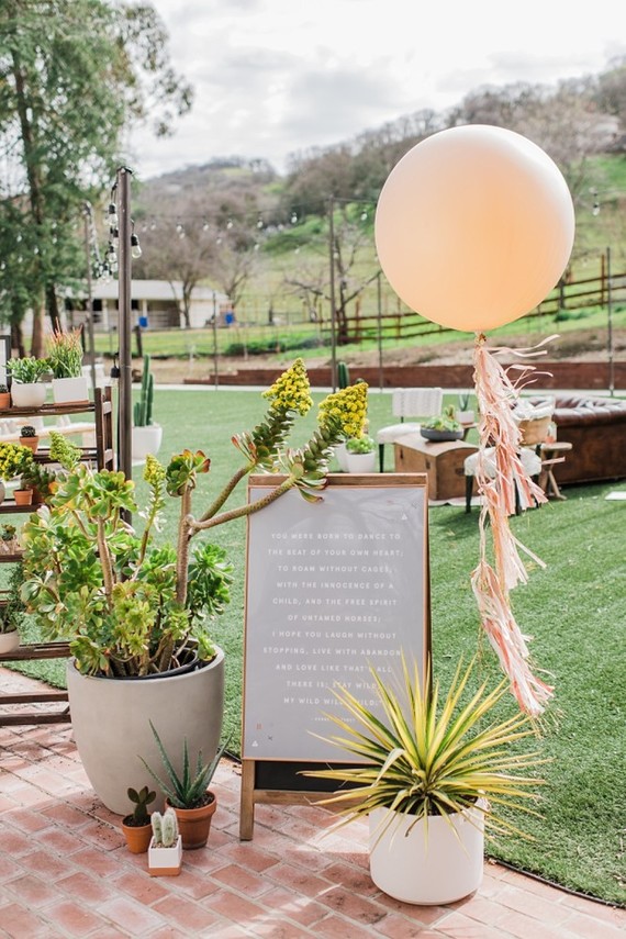 Boho Western boy's baby shower