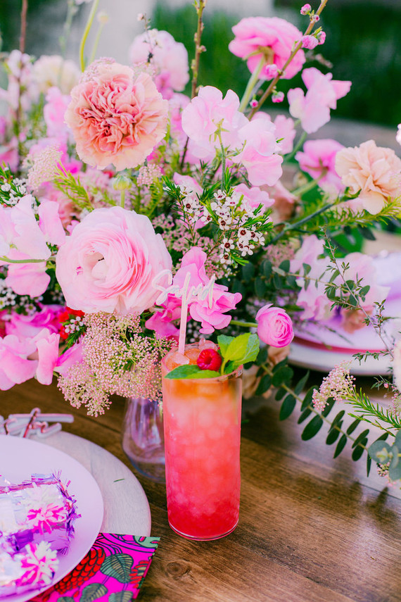 All pink Cinco de Mayo party Inspiration