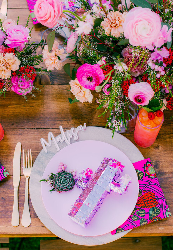 All pink Cinco de Mayo party Inspiration