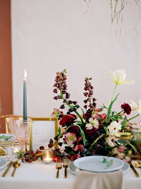 Modern tablescape
