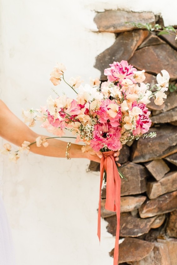 Milennial Pink Boho Dream Wedding at Korakia in Palm Springs