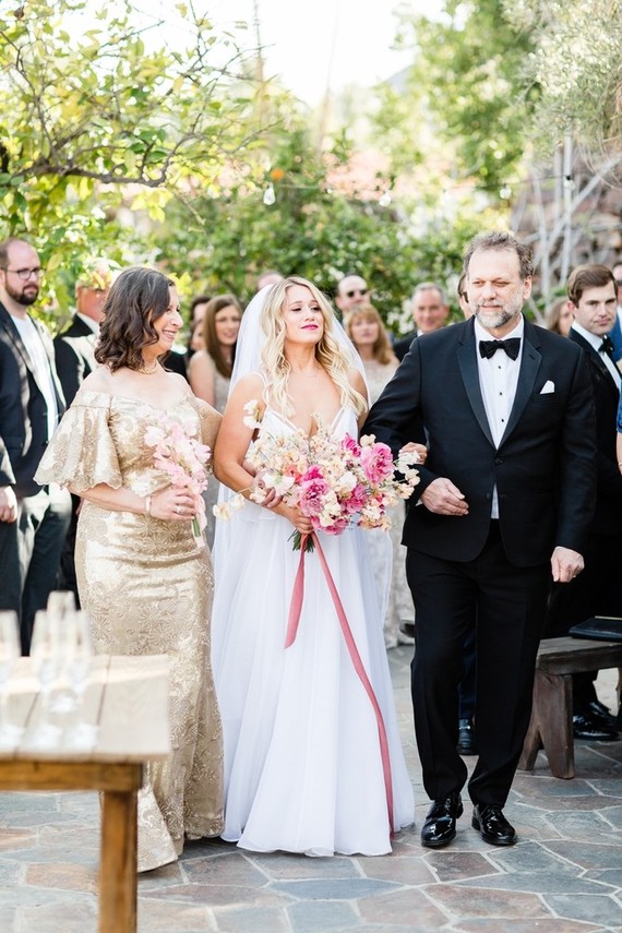 Milennial Pink Boho Dream Wedding at Korakia in Palm Springs