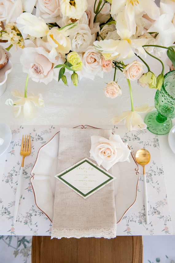 Floral French Cafe girl's birthday