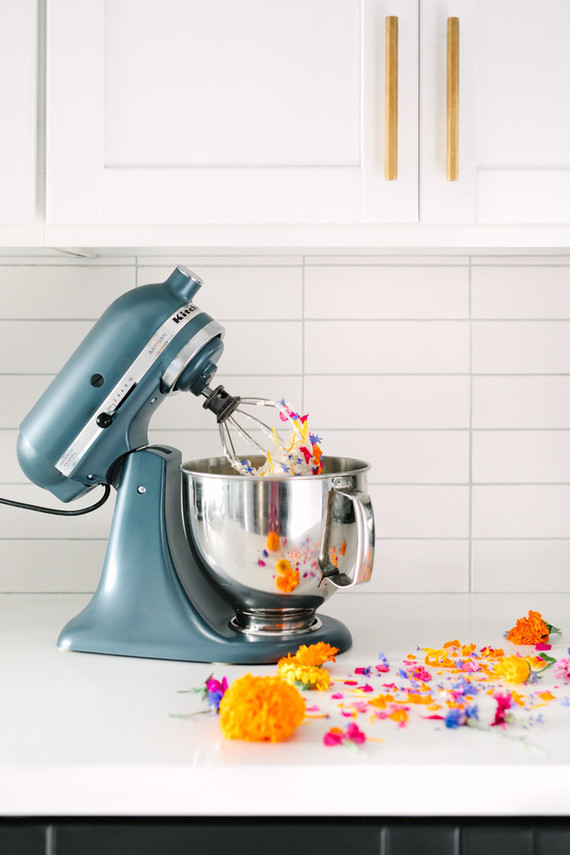 Floral cookies