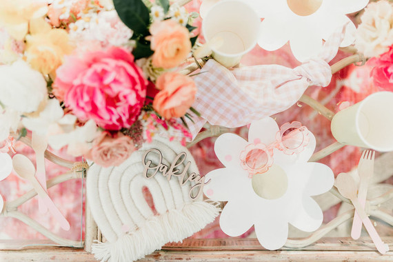 Rainbow alpaca girl's birthday party for twins