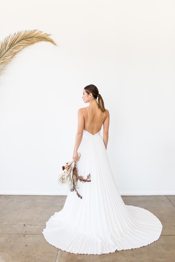 Natural tone modern Wabi Sabi wedding ideas