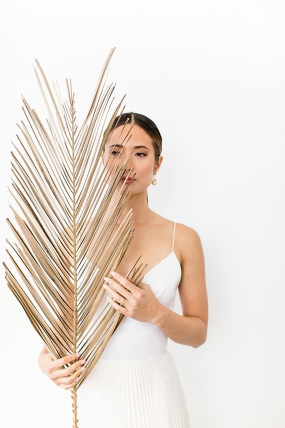 Natural tone modern Wabi Sabi wedding ideas