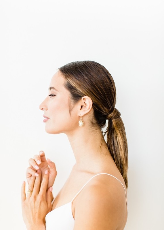 Natural tone modern Wabi Sabi wedding ideas