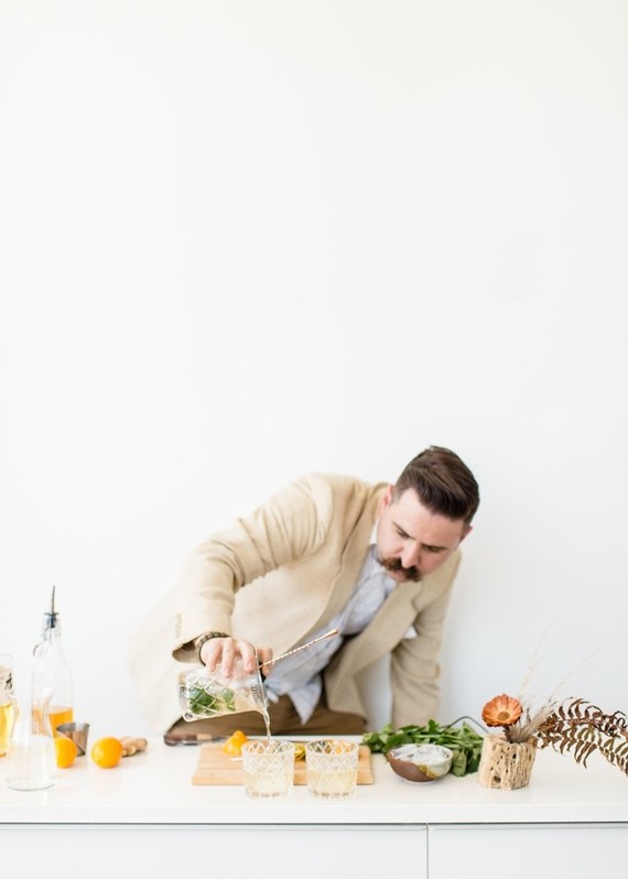 Natural tone modern Wabi Sabi wedding ideas