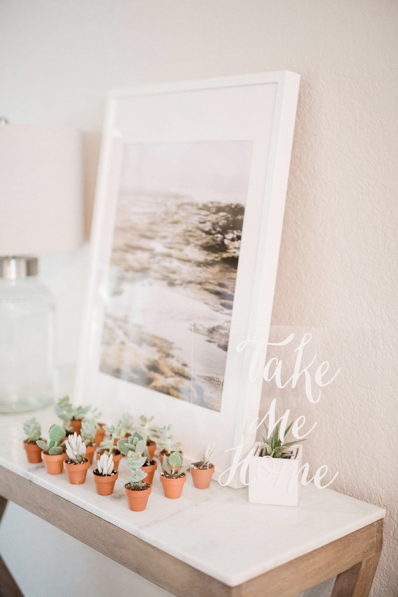 Botanical themed girl's baby shower