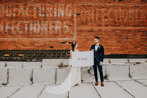 Wedding signage