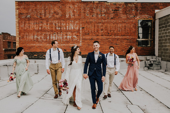 Industrial wedding ideas