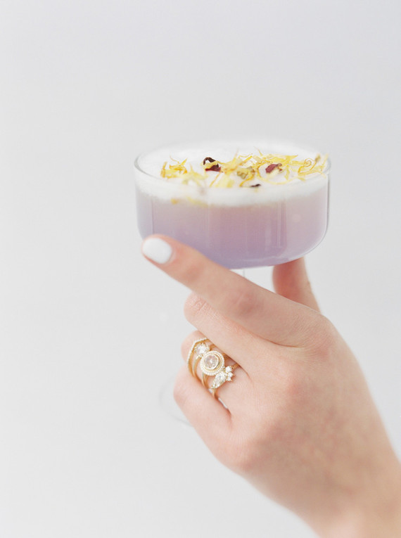 Delicate painterly spring wedding ideas