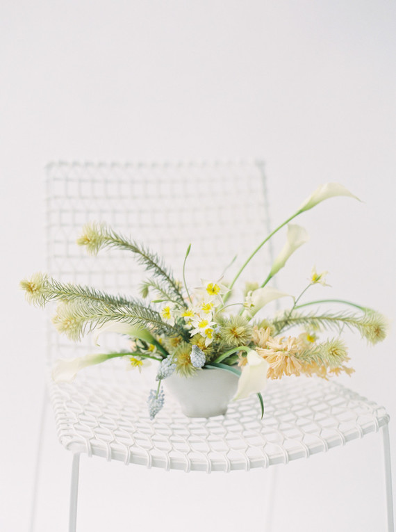Delicate painterly spring wedding ideas