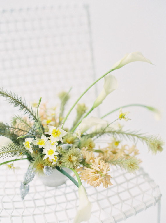 Delicate painterly spring wedding ideas