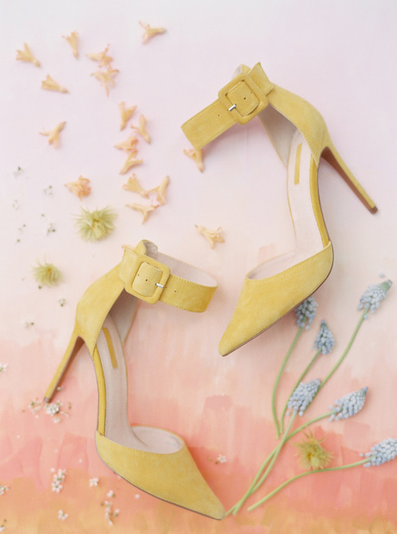 Delicate painterly spring wedding ideas