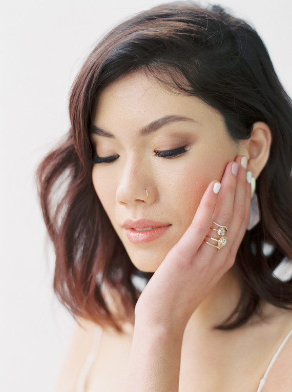 Delicate painterly spring wedding ideas