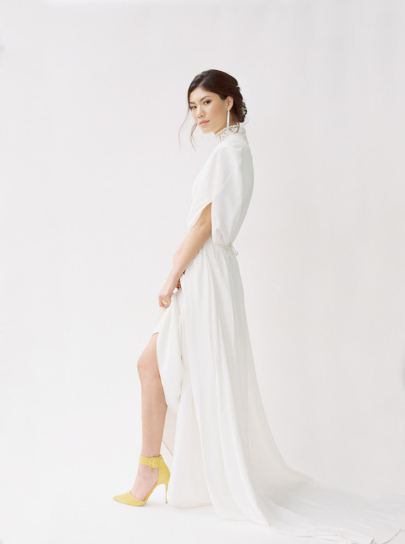 Delicate painterly spring wedding ideas