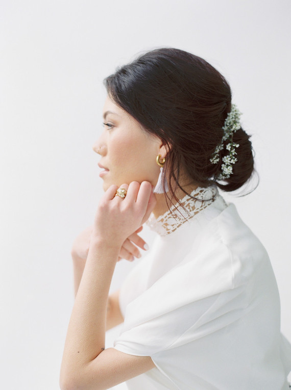 Delicate painterly spring wedding ideas