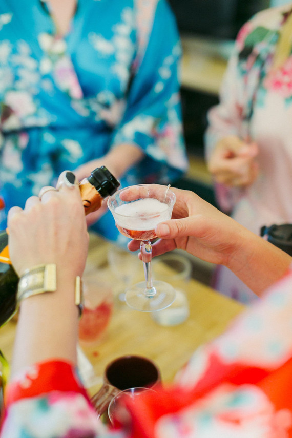 beautifully rustic Anderson Valley wedding with a hippie bus and floral mandala