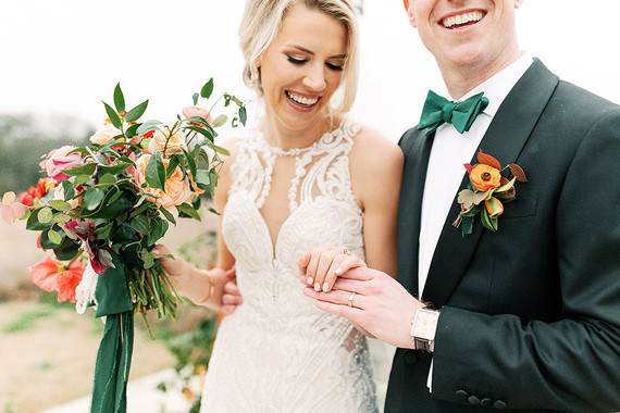 Jewel tone wedding at the Prospect House in Austin, Texas Inspiration