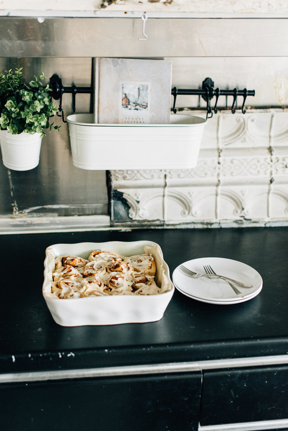 Cozy rainy day engagement photos styled at home