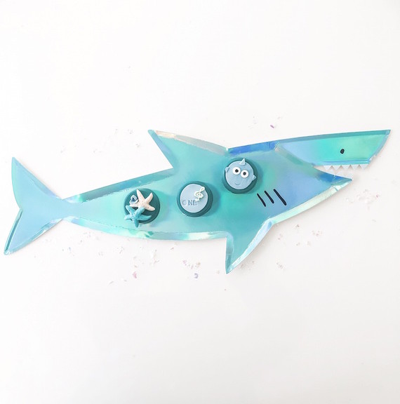 Baby shark themed 1st birthday party