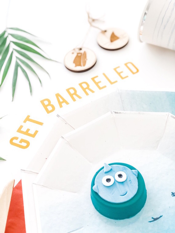 Baby shark themed 1st birthday party