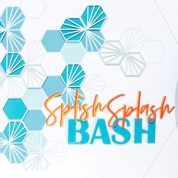 Surf themed 1st birthday party