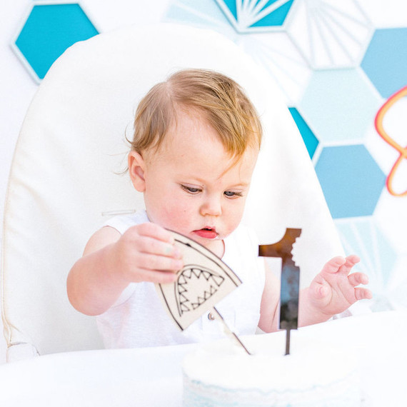 Surf themed 1st birthday party