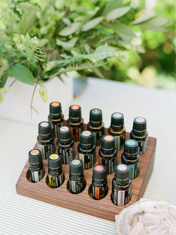 High tea backyard baby shower with baby animals