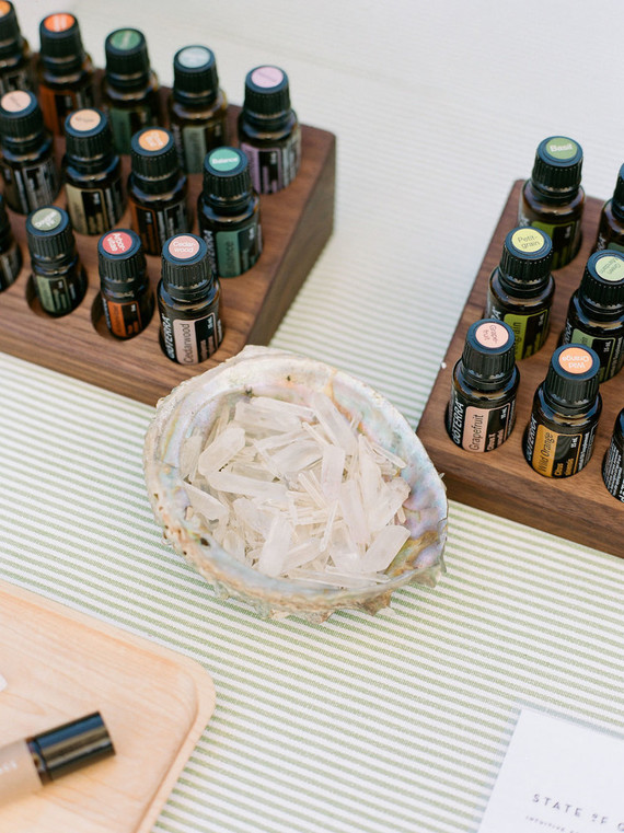 High tea backyard baby shower with baby animals