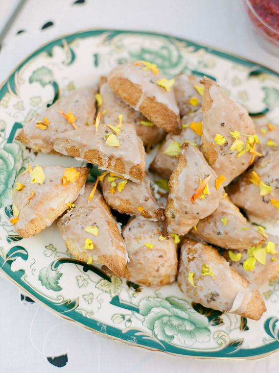 High tea backyard baby shower with baby animals