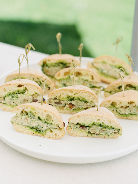 High tea backyard baby shower with baby animals