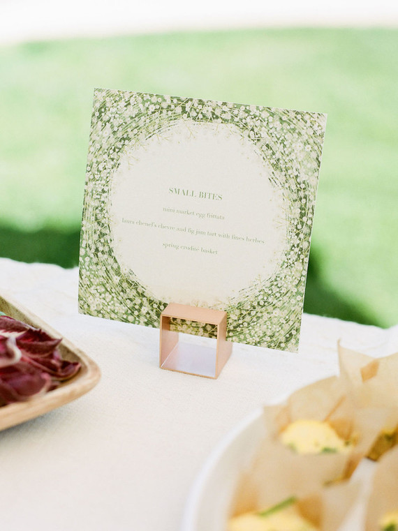 High tea backyard baby shower with baby animals