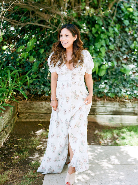 High tea backyard baby shower with baby animals